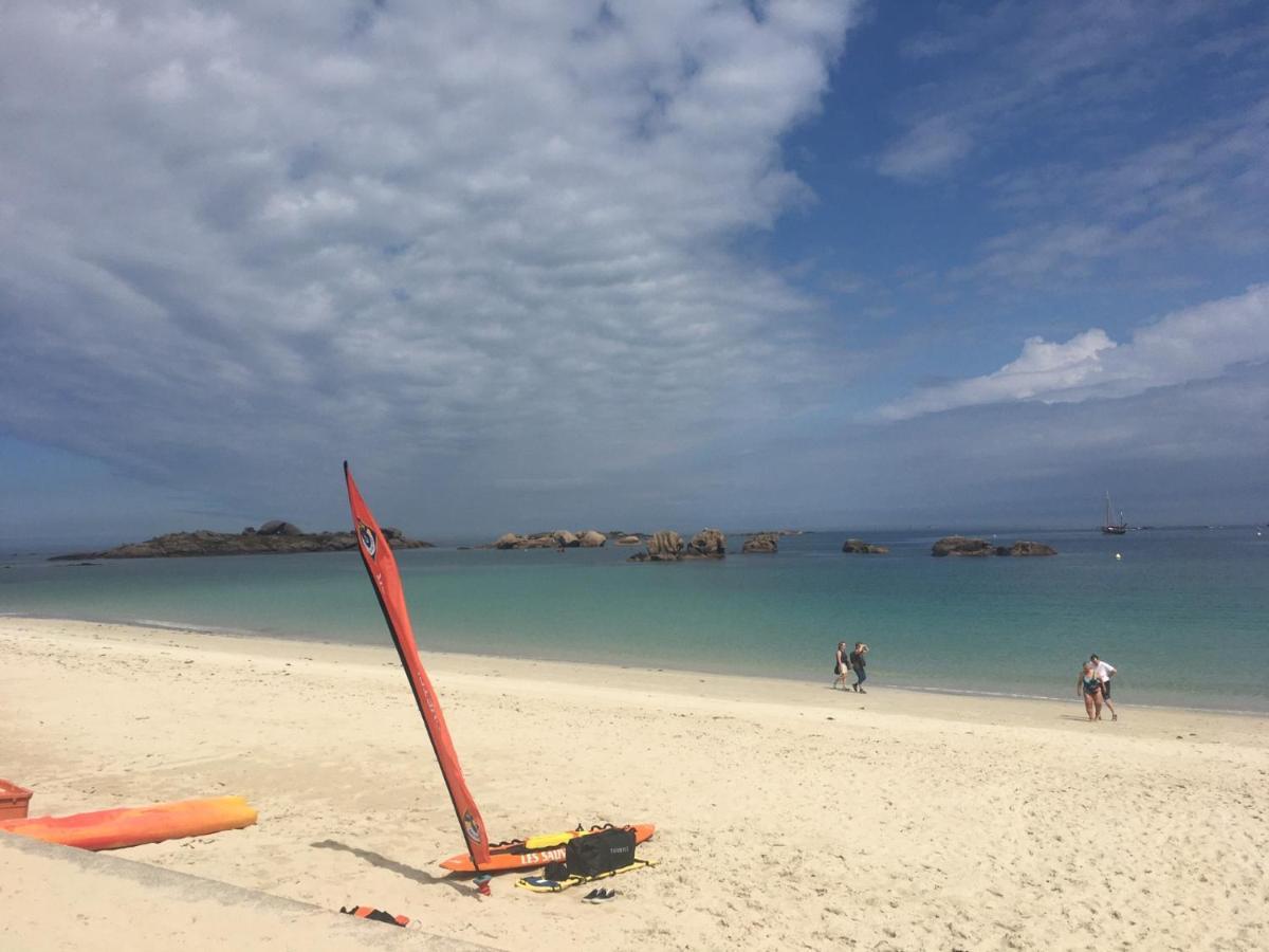 Belle Vue Sur Mer Saint-Michel-en-Grève Kültér fotó